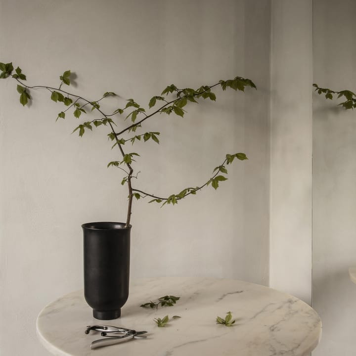 Cyclades vase S 20 cm - Sort/Glaseret - Audo Copenhagen