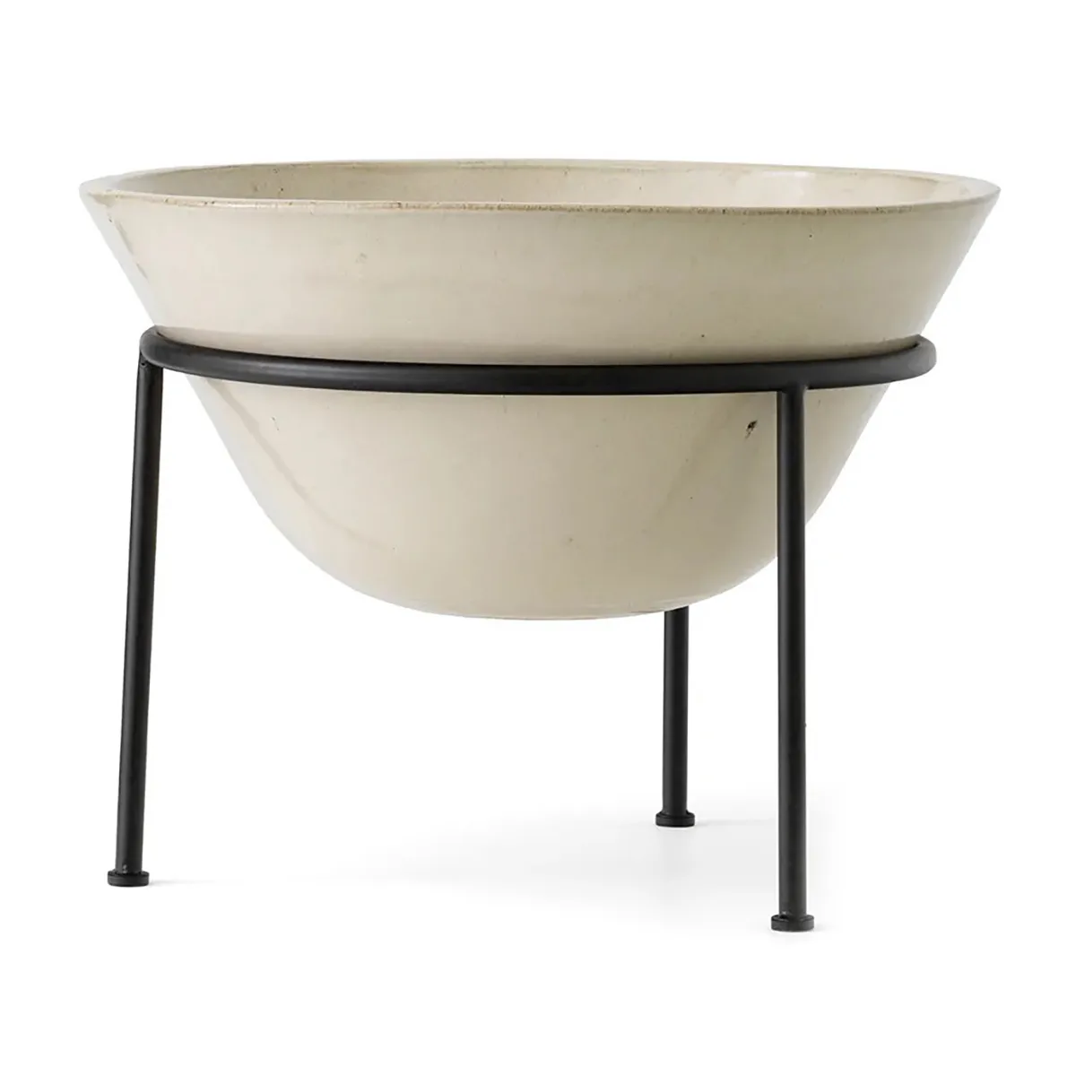 Daiza krukke Ø48x35 cm, Ivory Audo Copenhagen