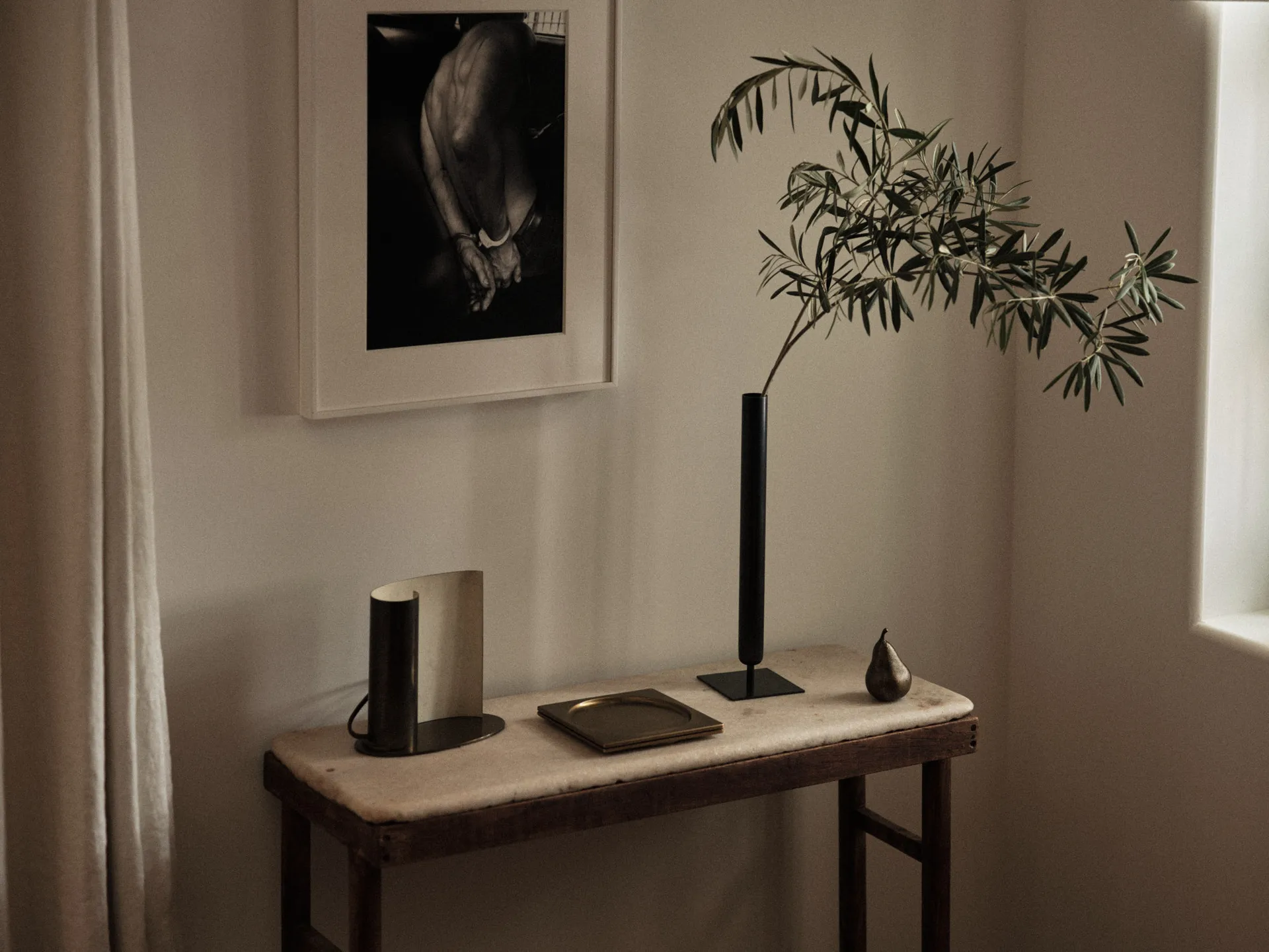 Divot bakke, Messing Audo Copenhagen