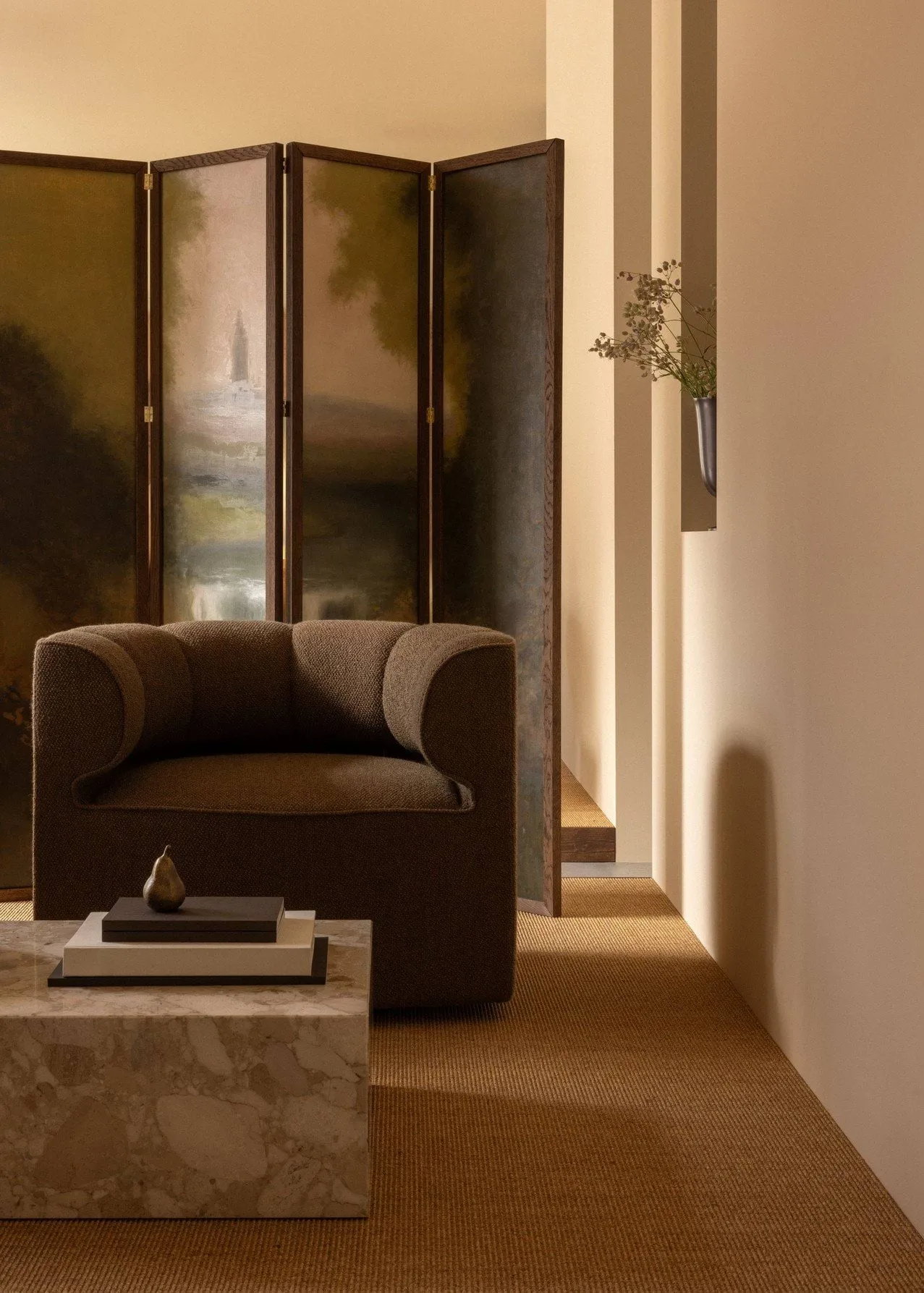 Eave Seamline loungestol, Siennatonal 12 Audo Copenhagen
