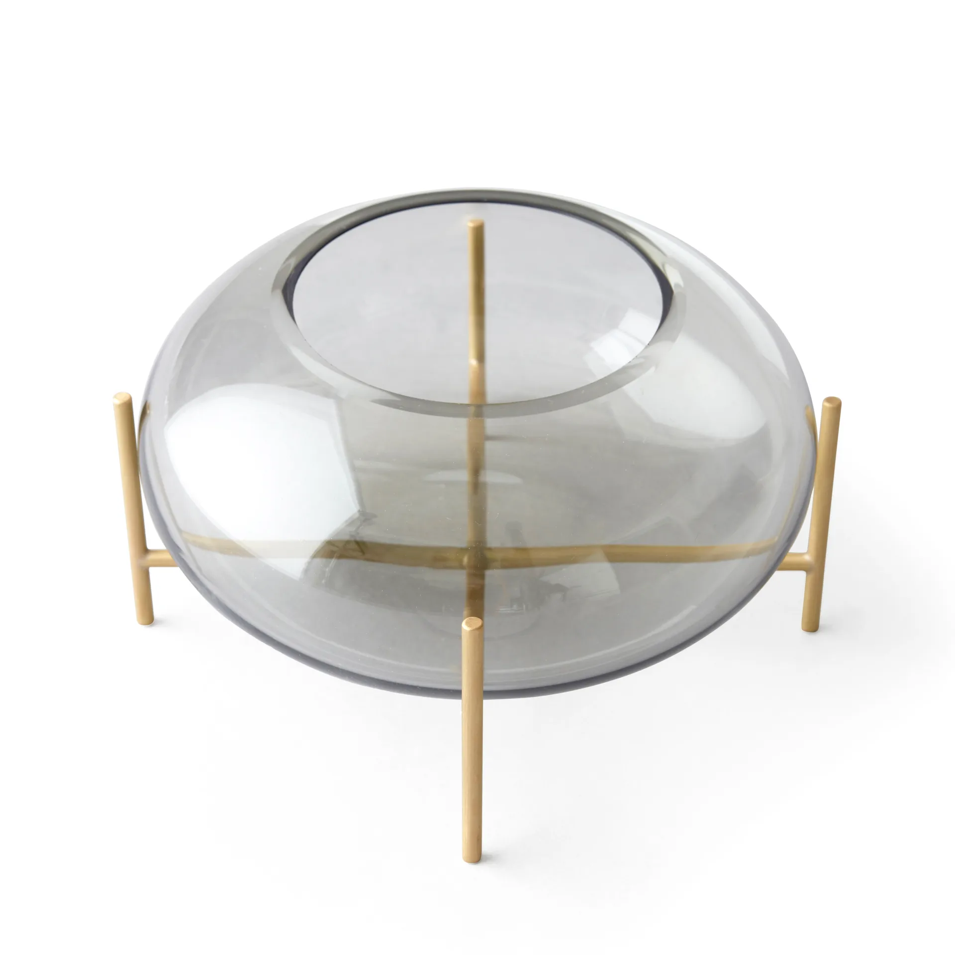 Échasse lysestage børstet messing, Smoke Audo Copenhagen