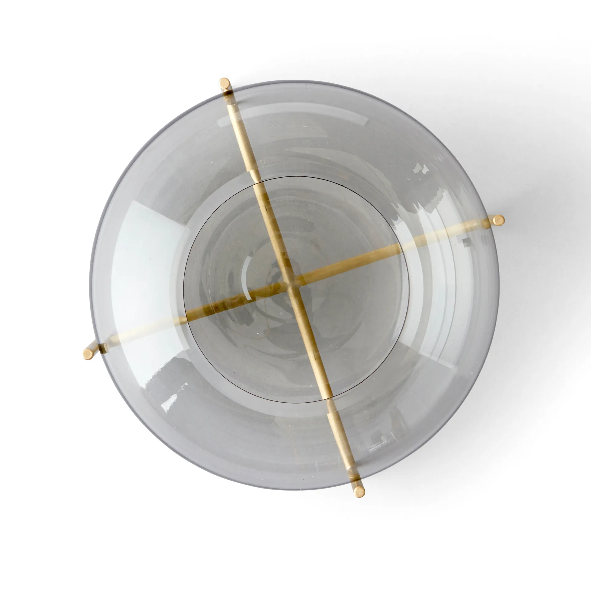 Échasse lysestage børstet messing, Smoke Audo Copenhagen