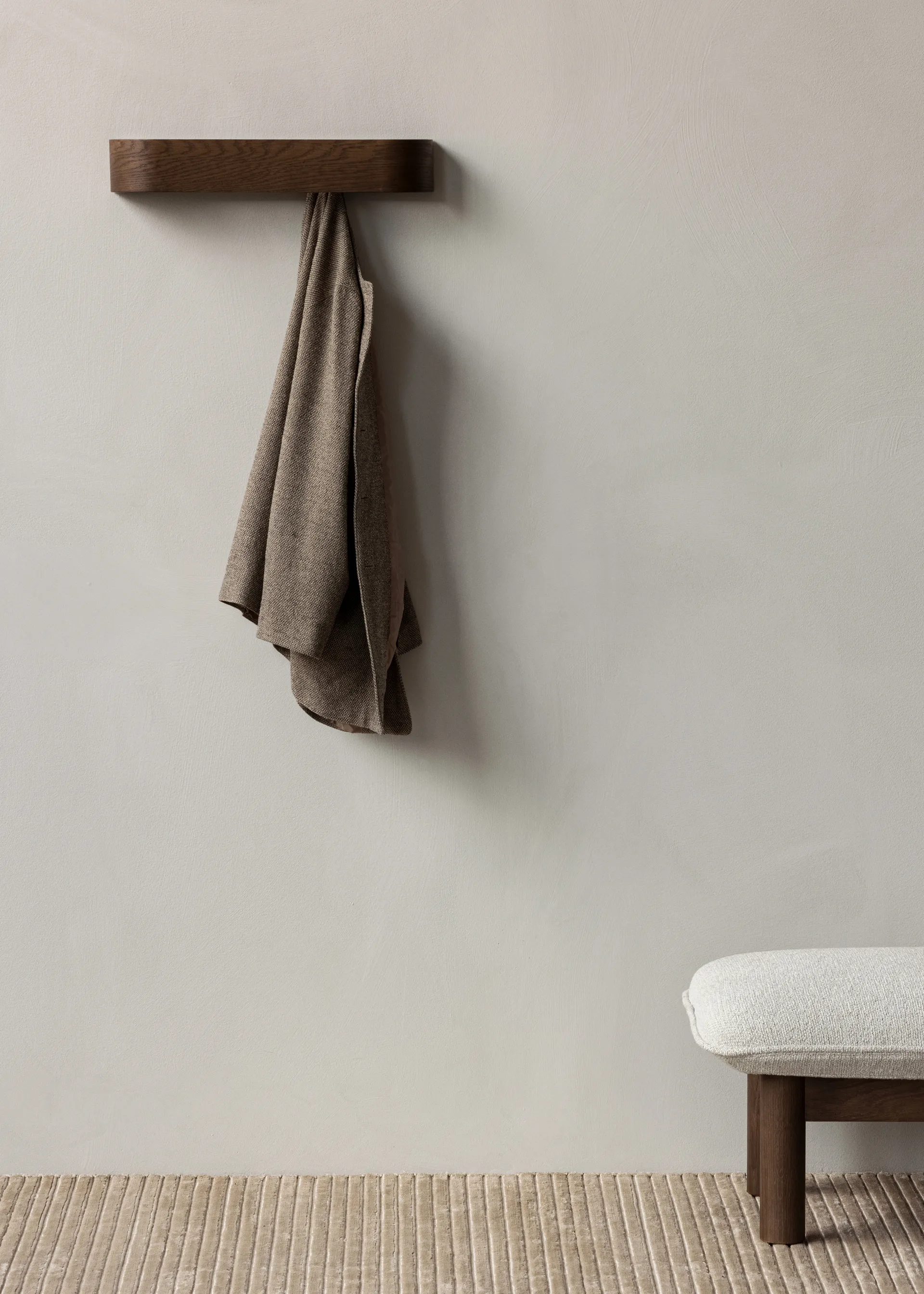 Epoch knagerække 50 cm, Mørkbejdset eg Audo Copenhagen