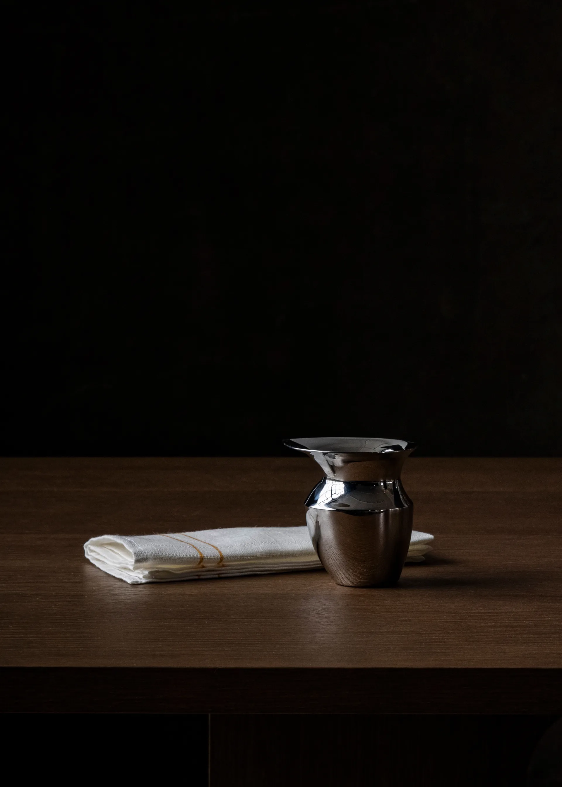 Etruscan kande 10 cm, Rustfrit stål Audo Copenhagen