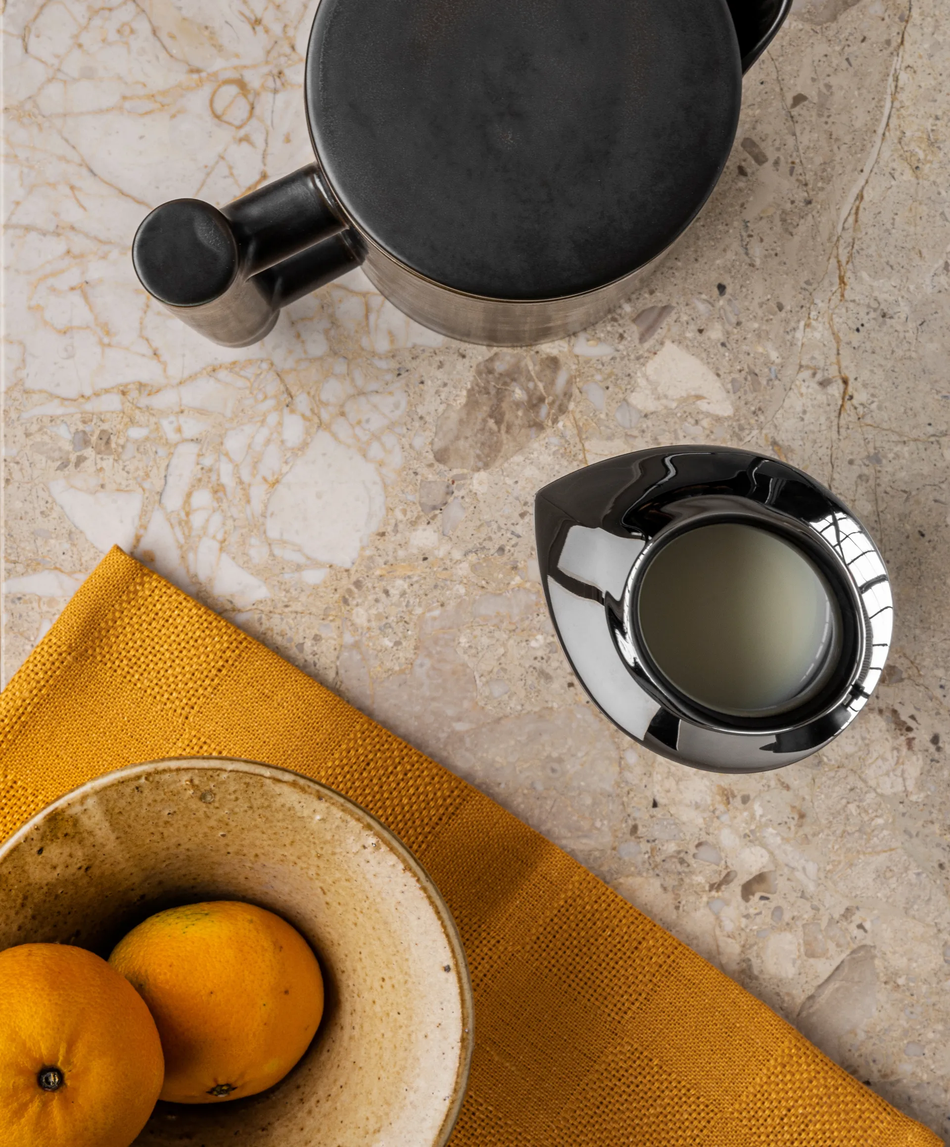 Etruscan kande 10 cm, Rustfrit stål Audo Copenhagen