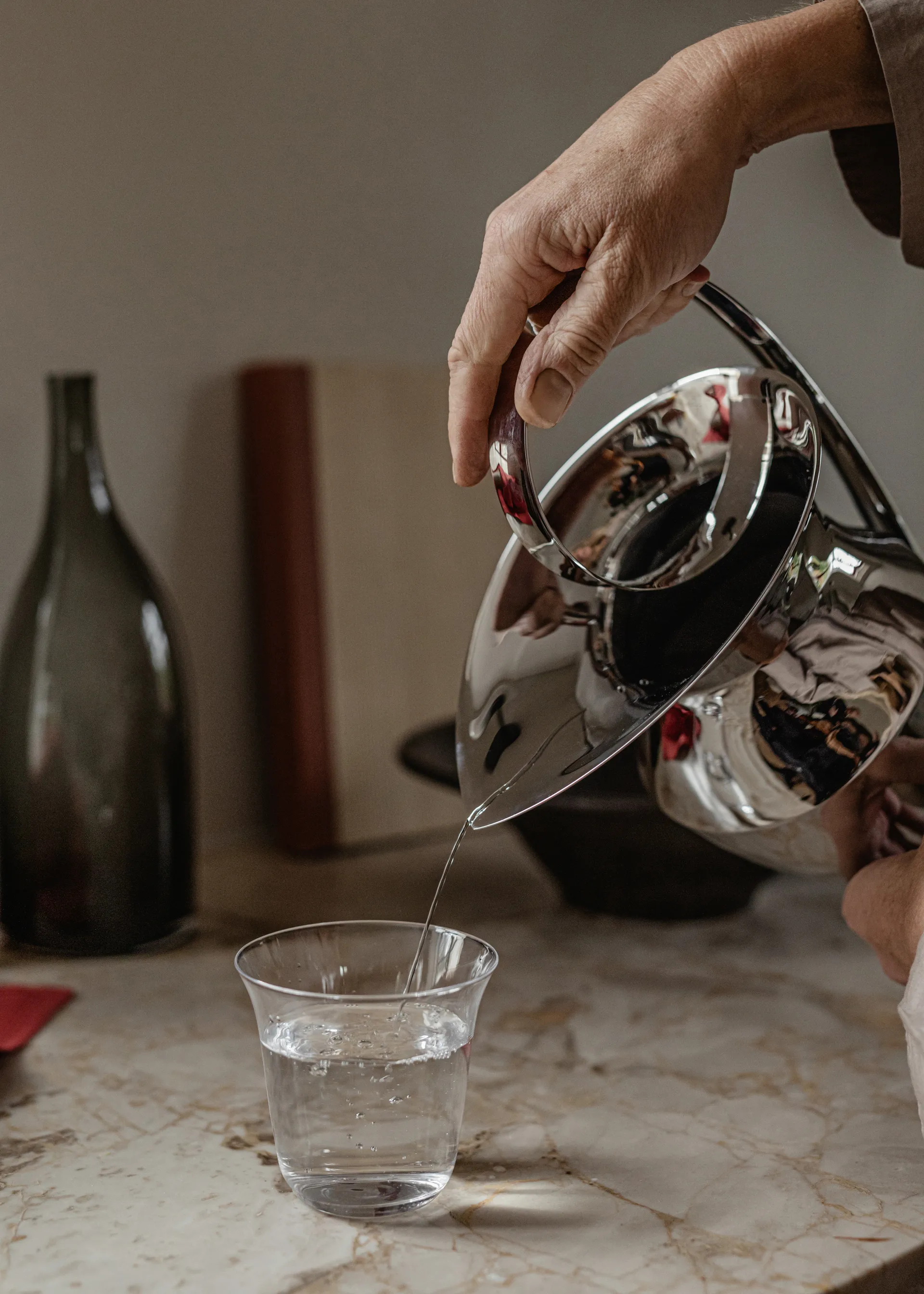 Etruscan kande 33 cm, Rustfrit stål Audo Copenhagen