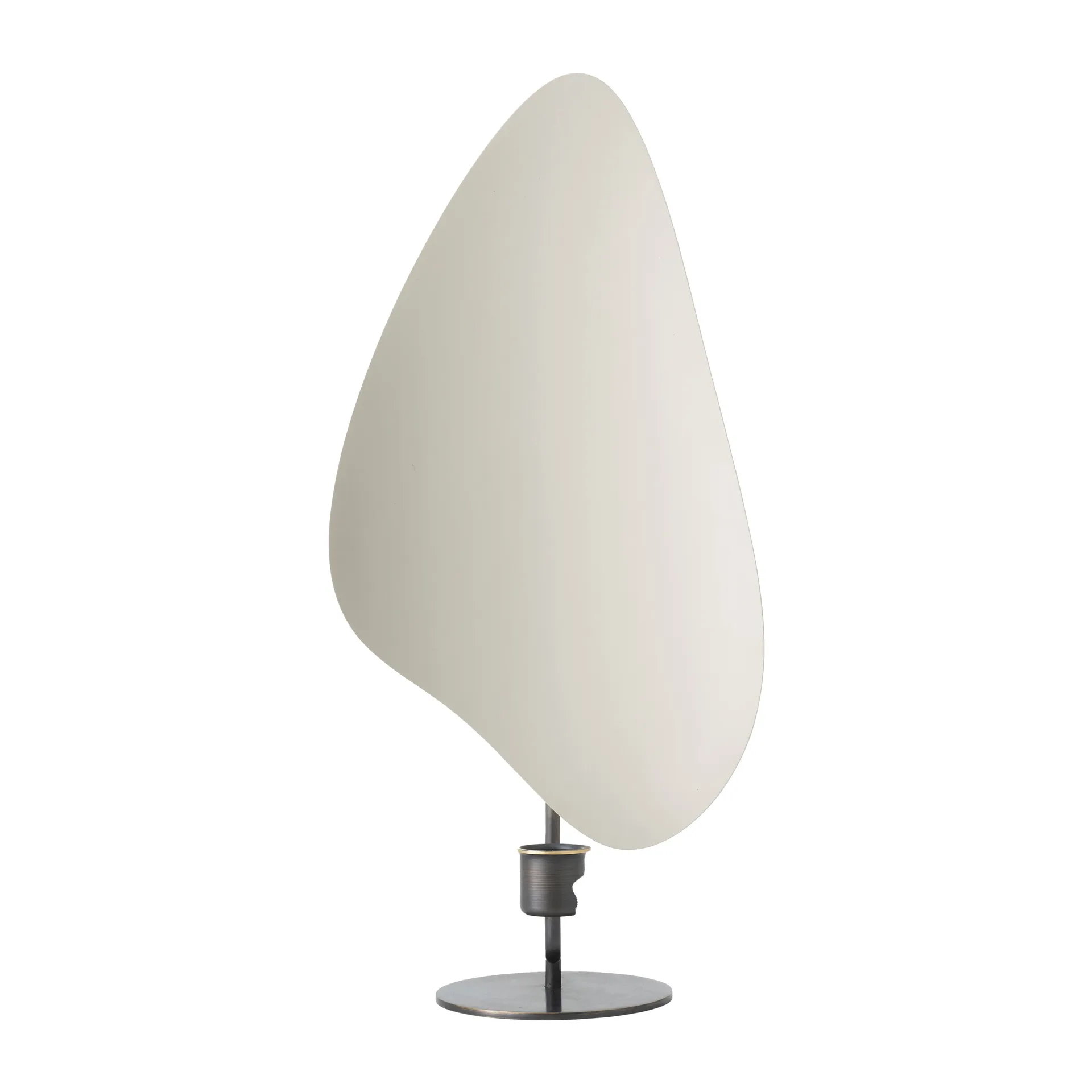 Flambeau lysestage 34 cm, Bronzed brass/Grey Audo Copenhagen