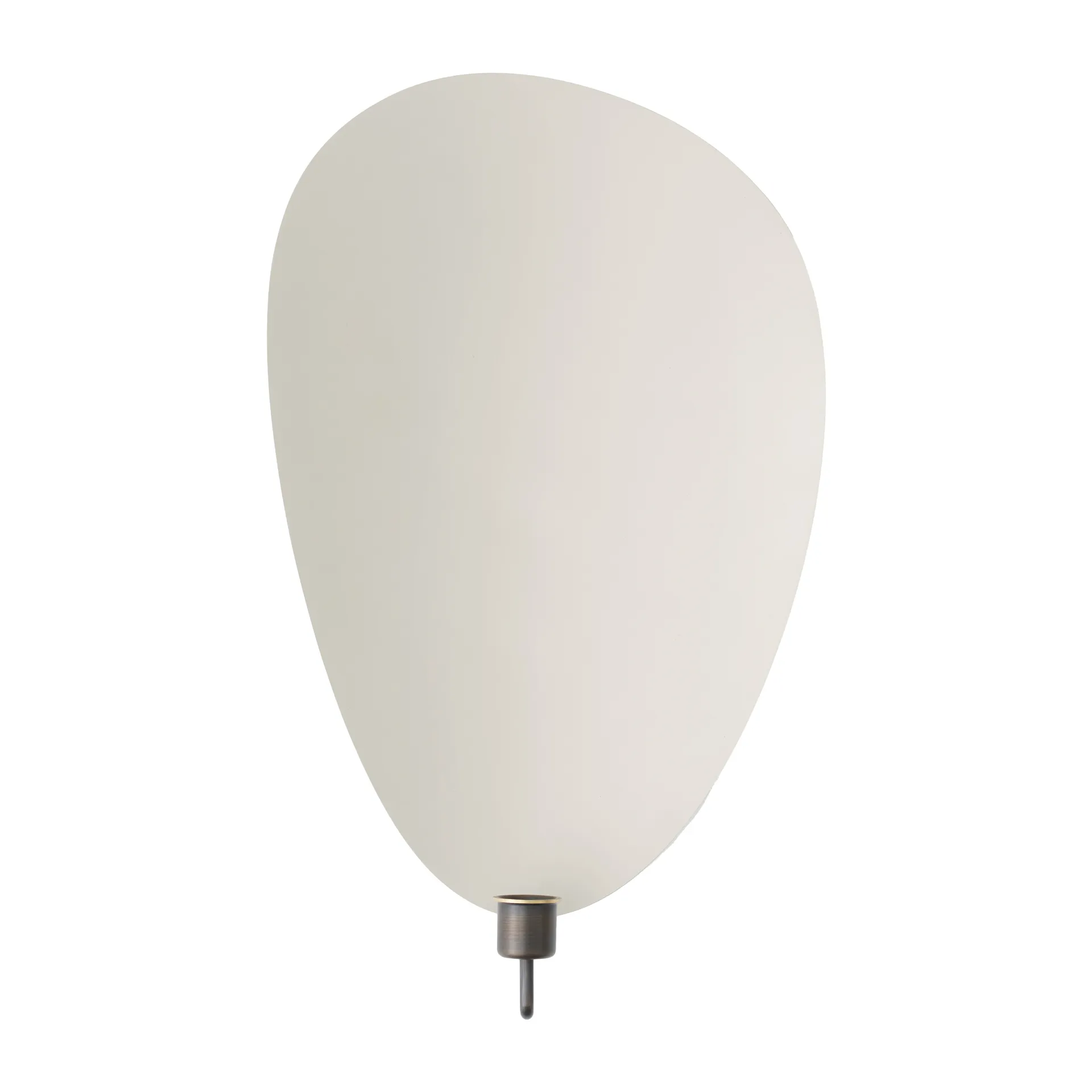 Flambeau lysestage væg 40 cm, Bronzed brass/Grey Audo Copenhagen