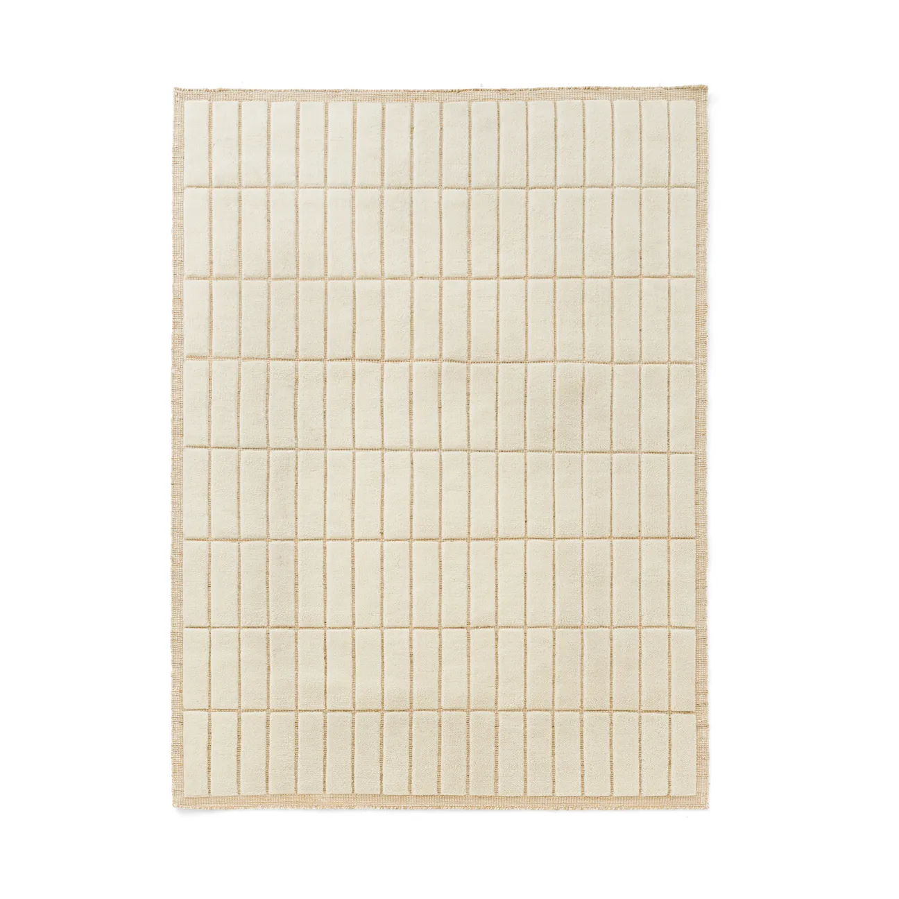 Flise måtte, Ivory, 170x240 cm Audo Copenhagen