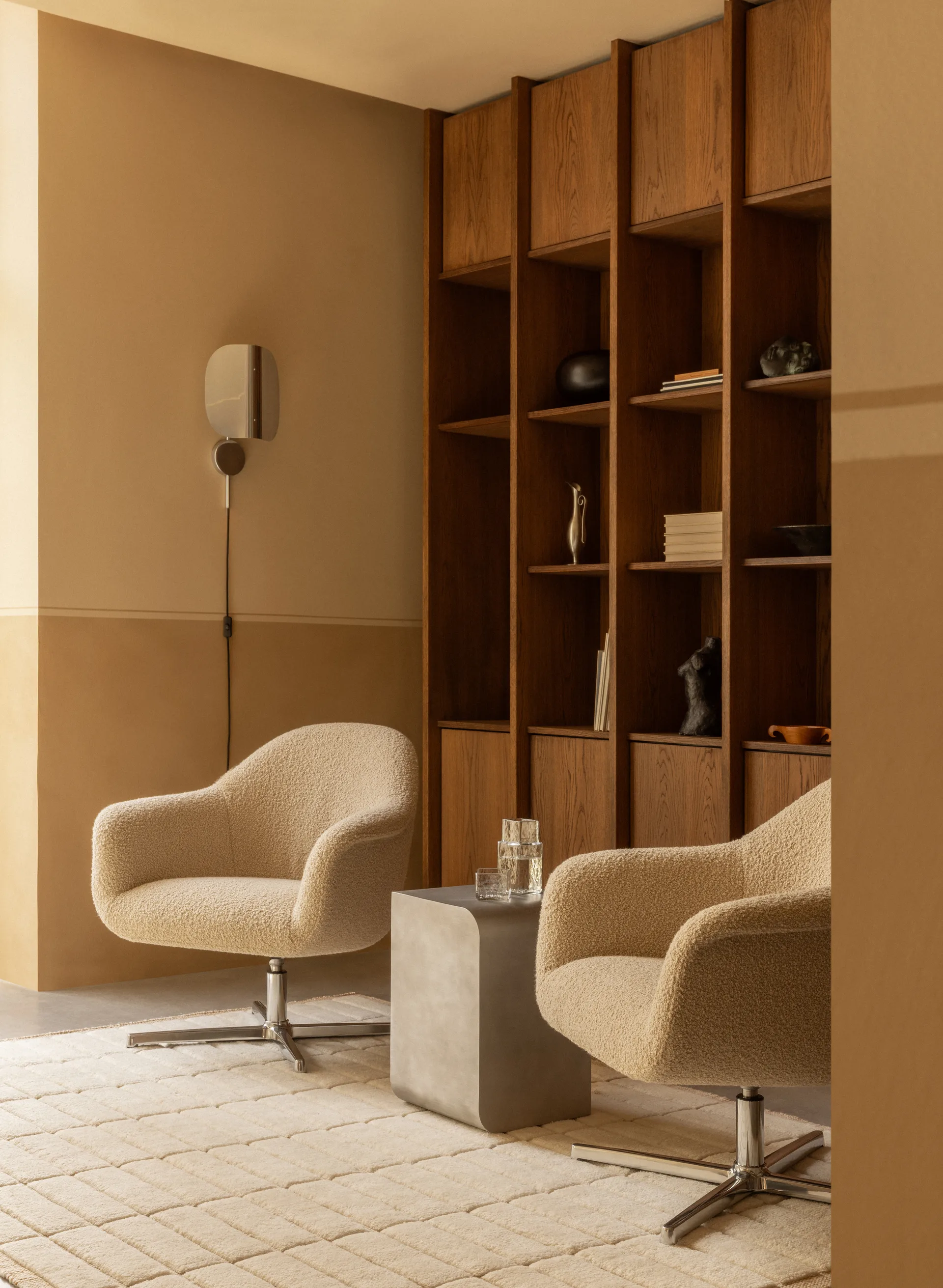 Flise måtte, Ivory, 170x240 cm Audo Copenhagen