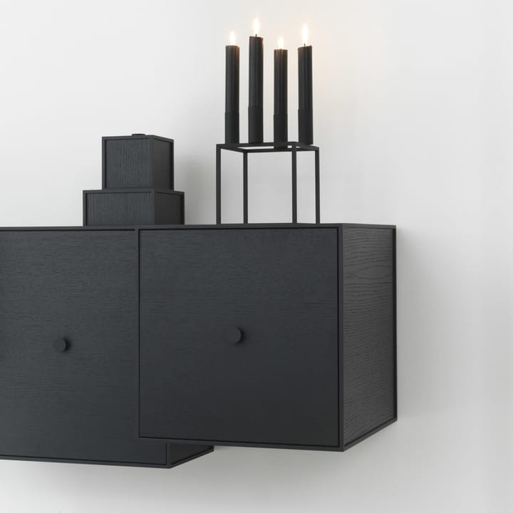 Frame 14 boks med låg - sortfarvet aske - Audo Copenhagen