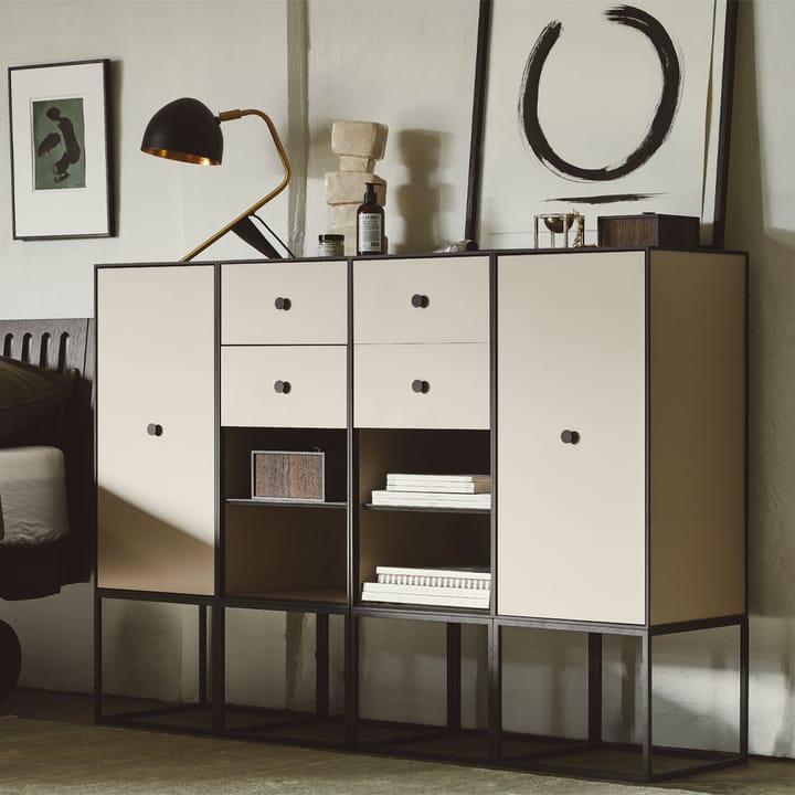 Frame 70 opbevaring, light grey, 2 hyldeplan Audo Copenhagen