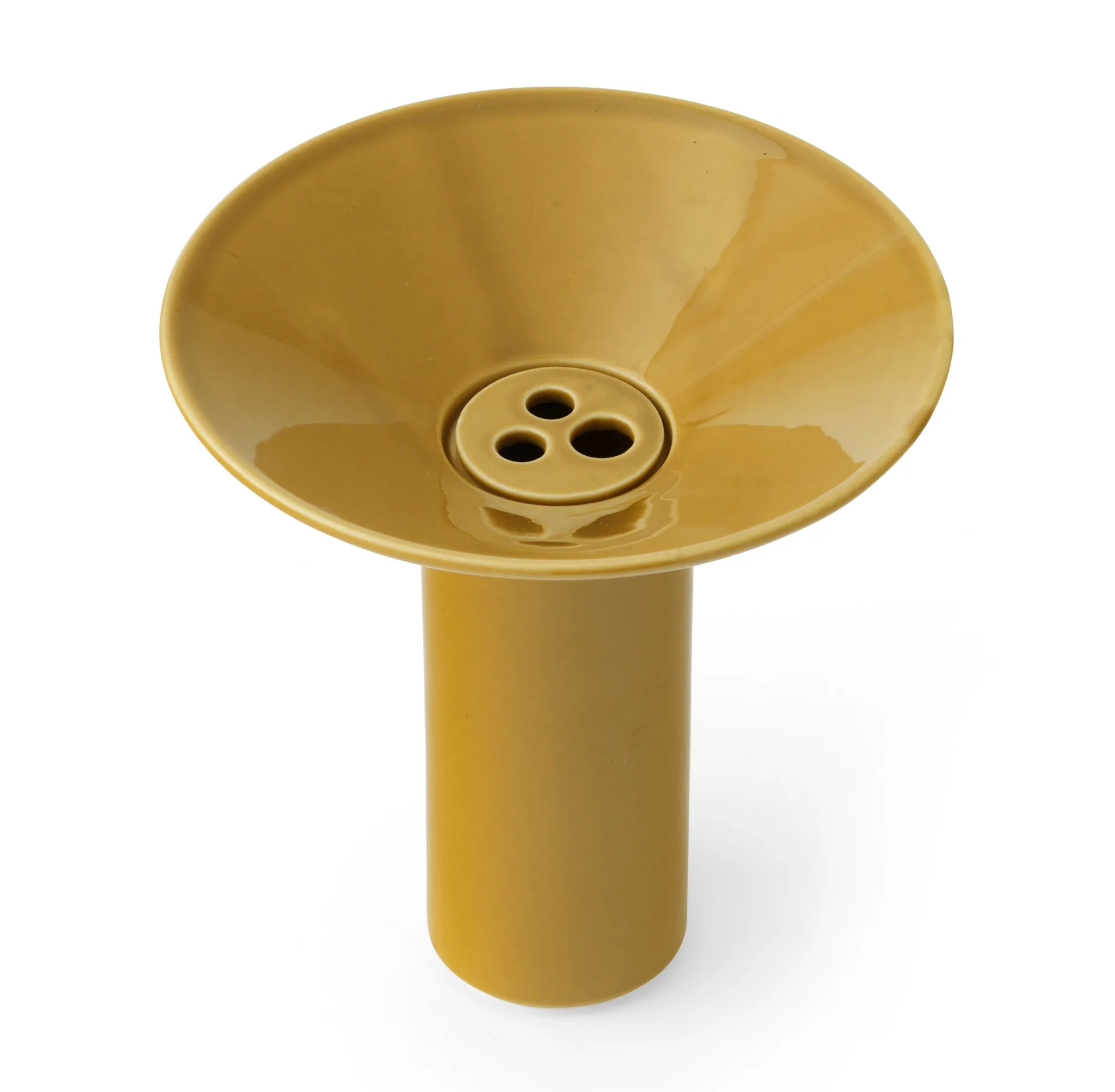 Hana vase Ø14x14,5 cm, Ochre Audo Copenhagen