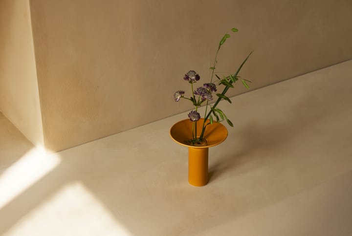 Hana vase Ø14x14,5 cm, Ochre Audo Copenhagen