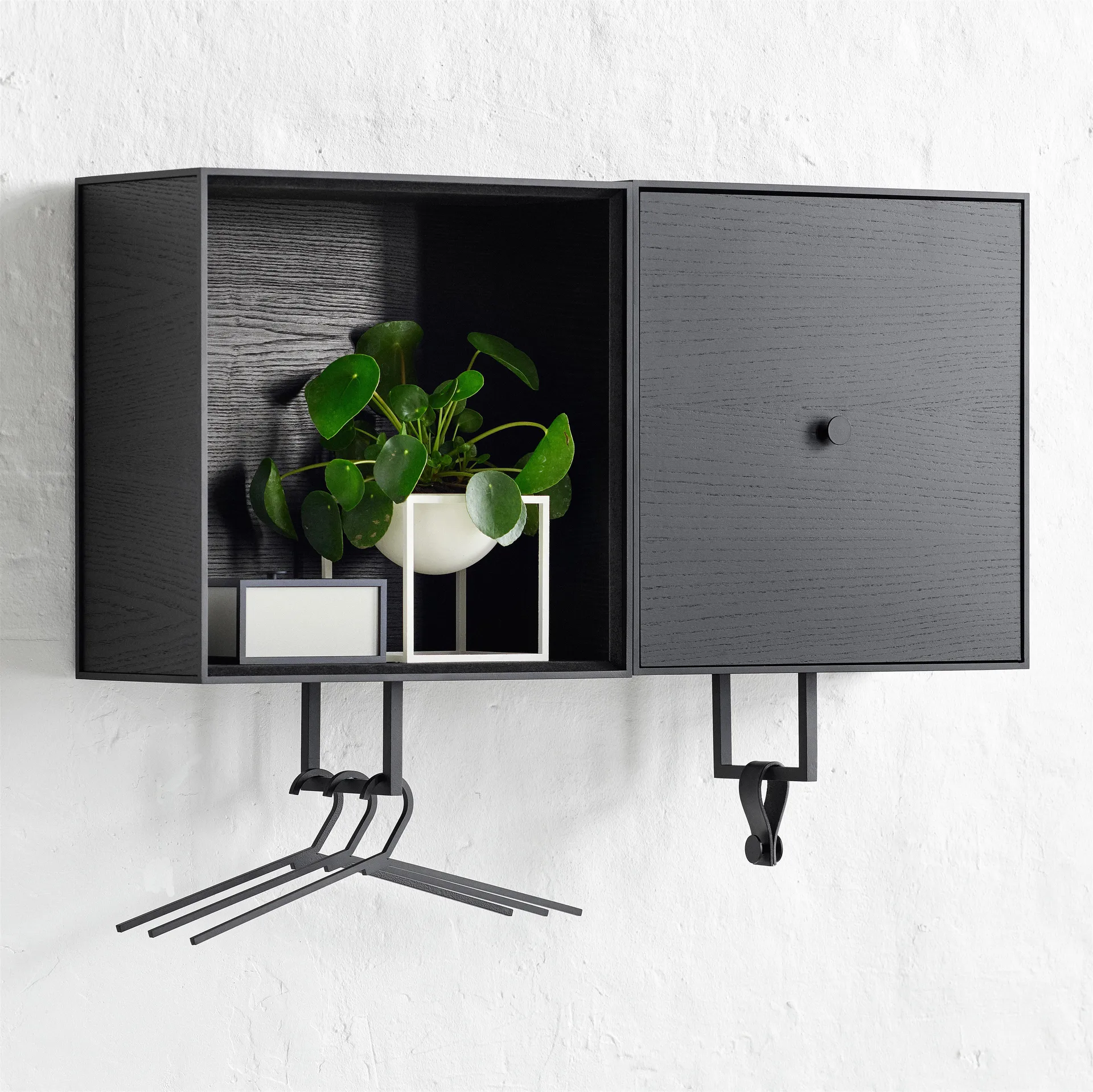 Hangar bøjle pakke med 3, sort Audo Copenhagen