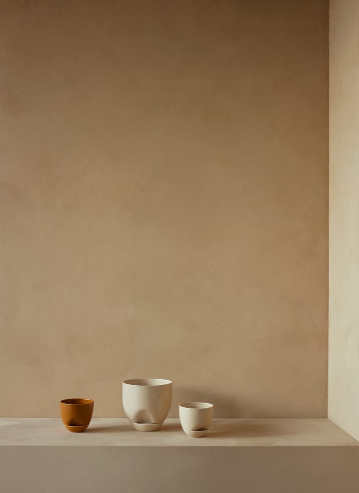 Hydrous krukke Ø12 cm, Ochre Audo Copenhagen
