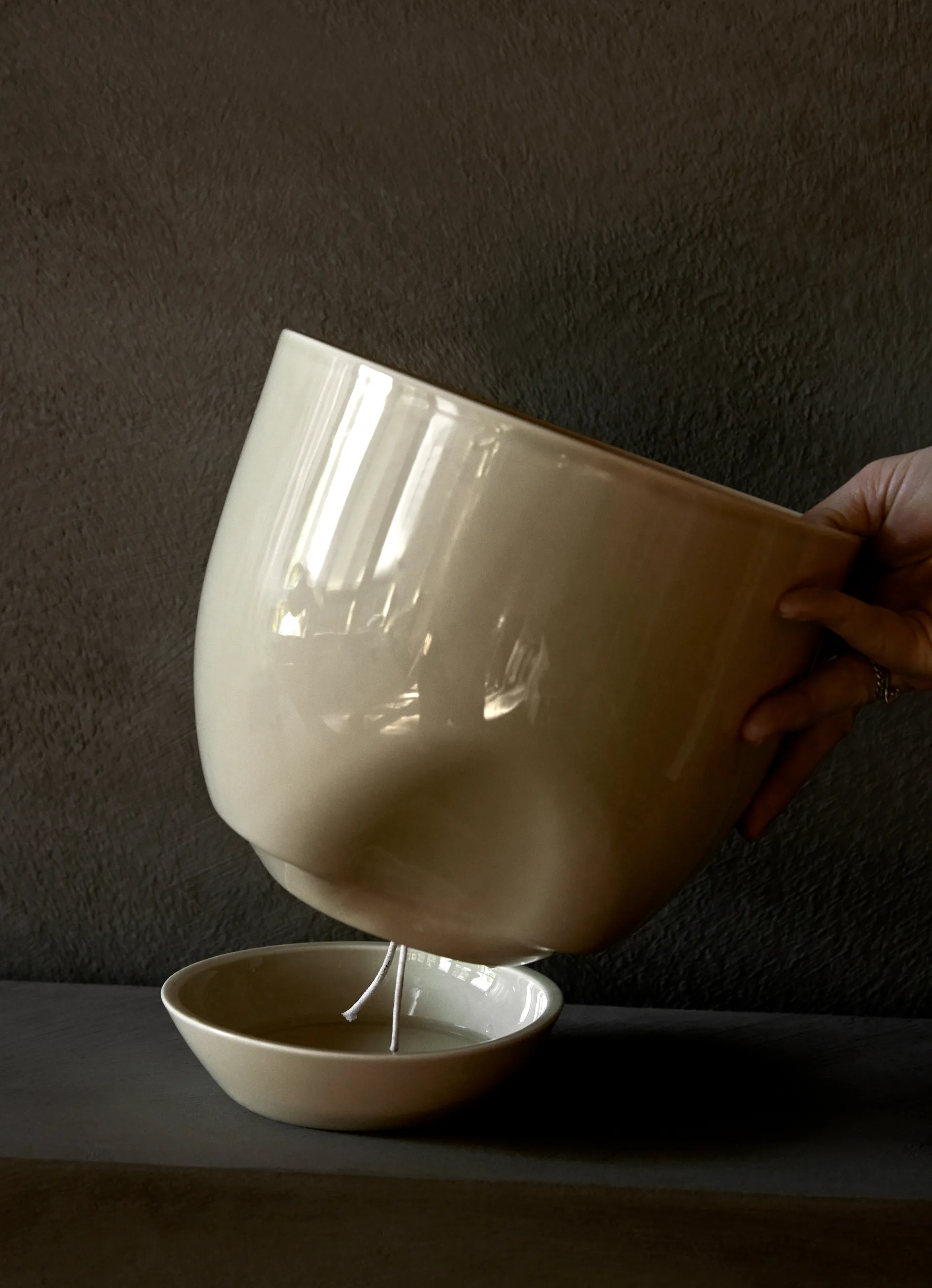 Hydrous krukke Ø20 cm, Ashen Audo Copenhagen