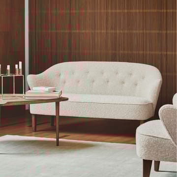 Ingeborg 2,5-pers. sofa - fåreskind sahara, ben røget eg - Audo Copenhagen
