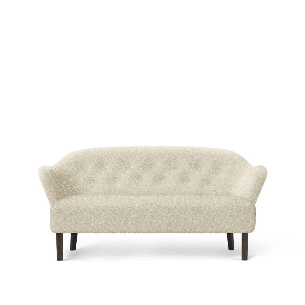 Ingeborg 2,5-pers. sofa, SahcoZero beige, ben eg røget Audo Copenhagen