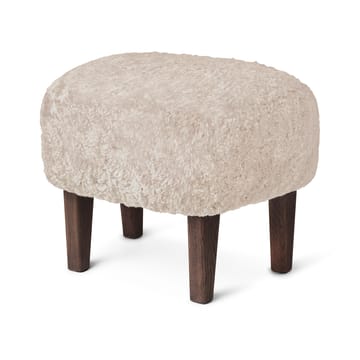 Ingeborg ottoman - Fåreskind moonlight-ben røget eg - Audo Copenhagen
