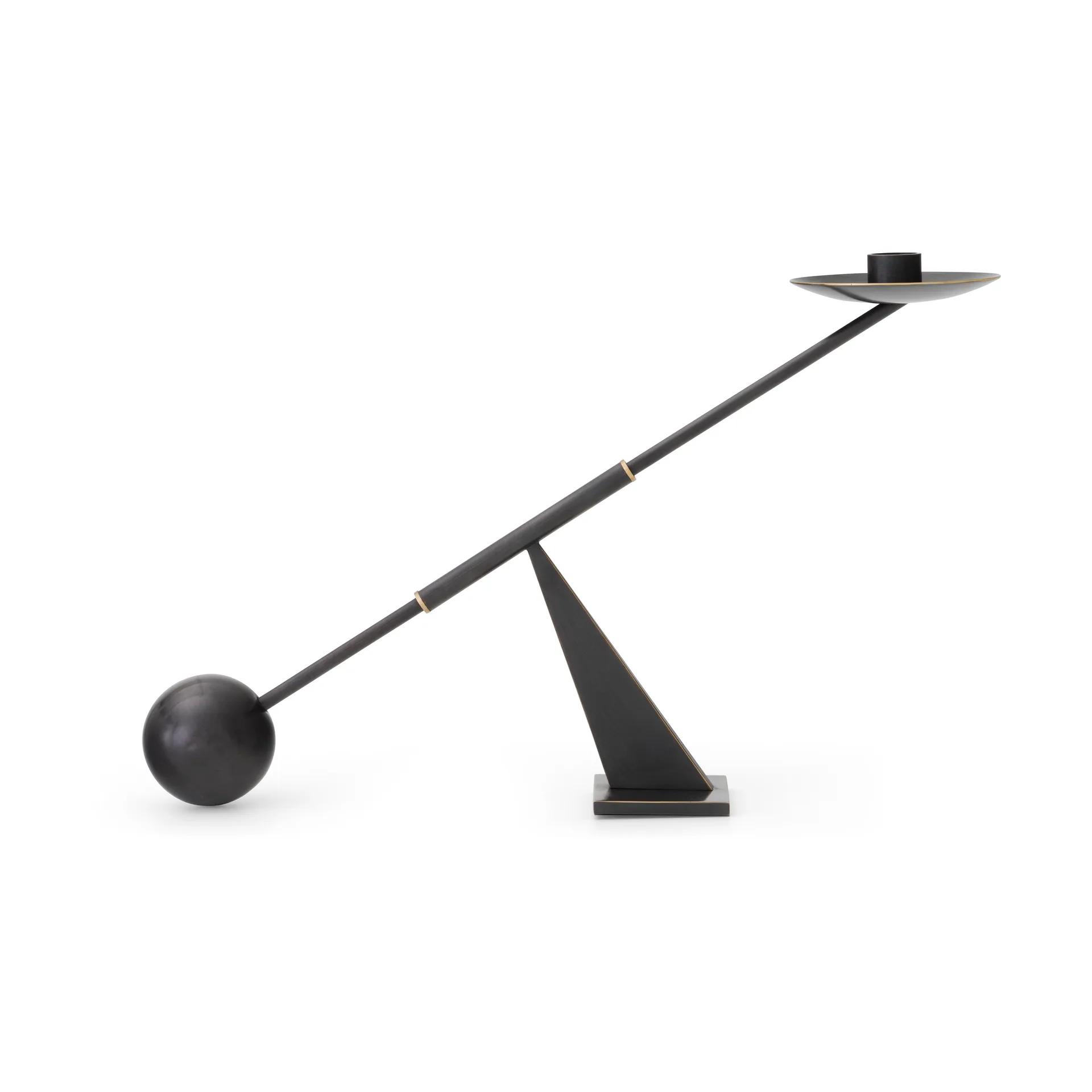 Interconnect lysestage 42,5 cm, Bronzed brass Audo Copenhagen