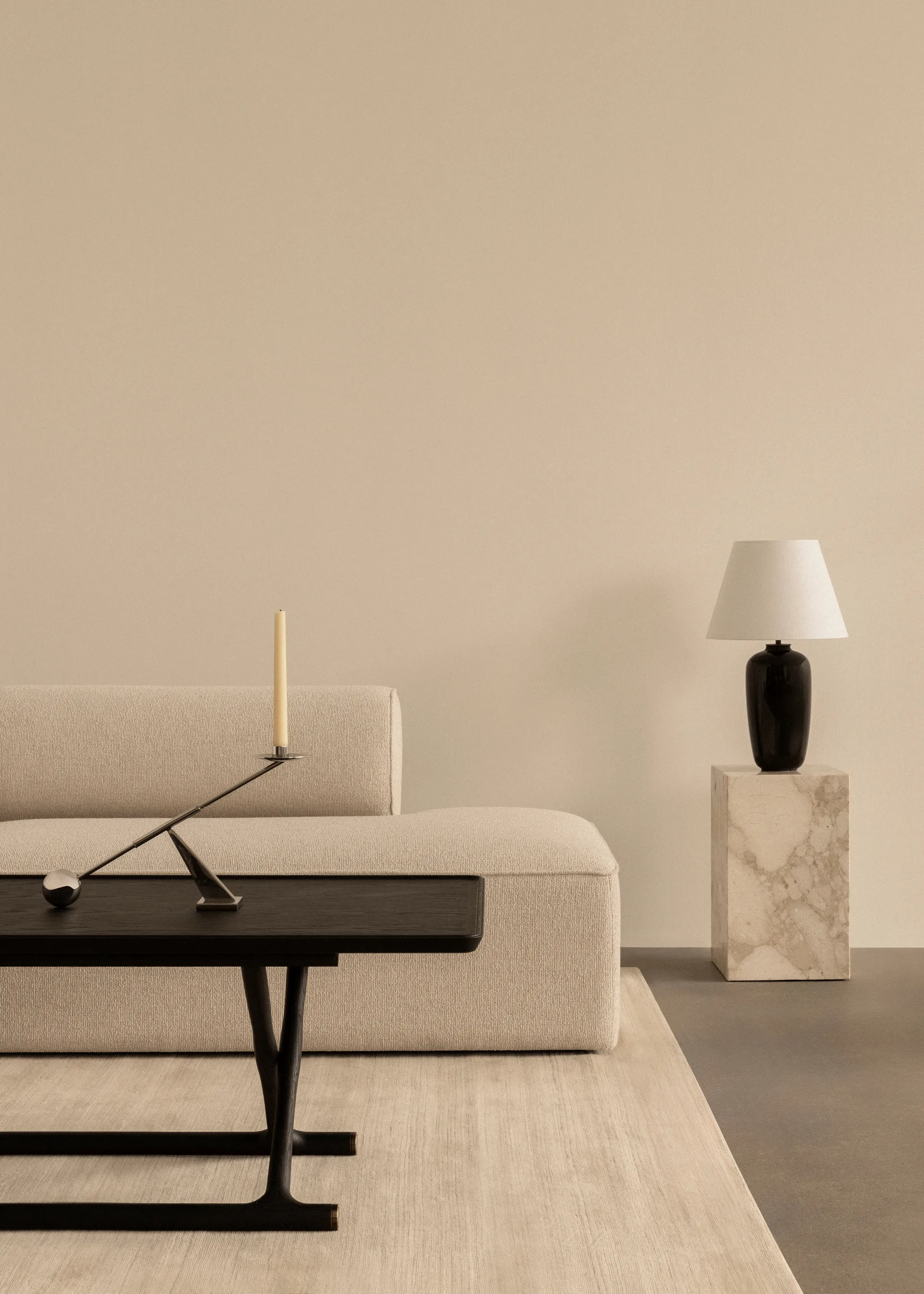 Interconnect lysestage 42,5 cm, Stainless steel Audo Copenhagen