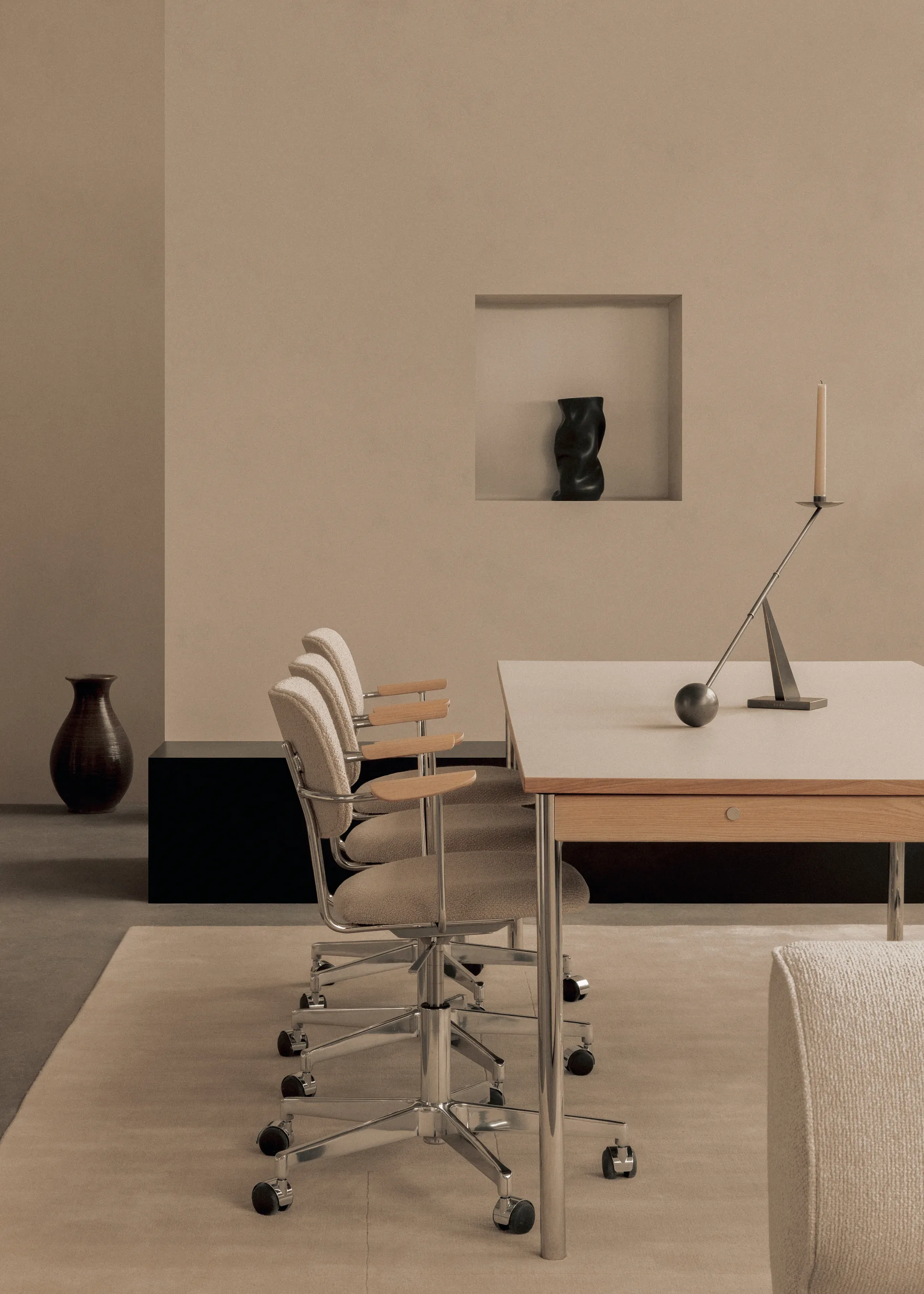 Interconnect lysestage 70 cm, Bronzed brass Audo Copenhagen