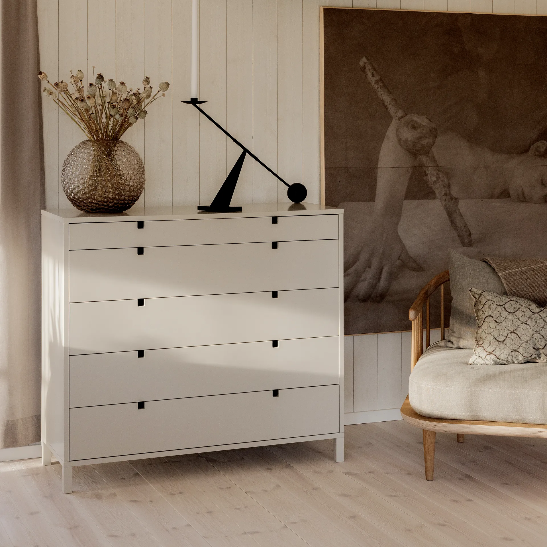 Interconnect lysestage 70 cm, Sort Audo Copenhagen