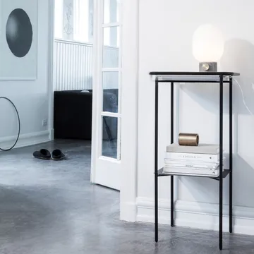 JWDA bordlampe - Beton-messing, Small - Audo Copenhagen