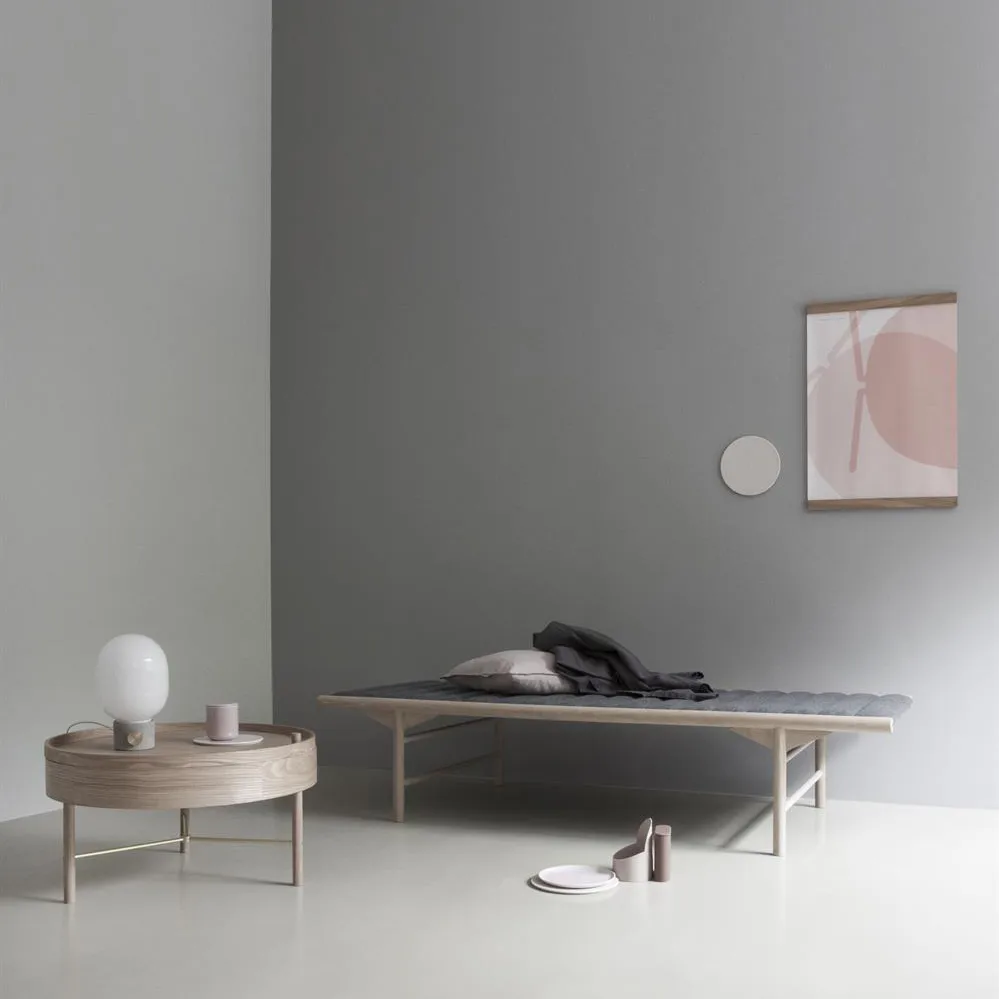 JWDA bordlampe, Beton-messing, Small Audo Copenhagen