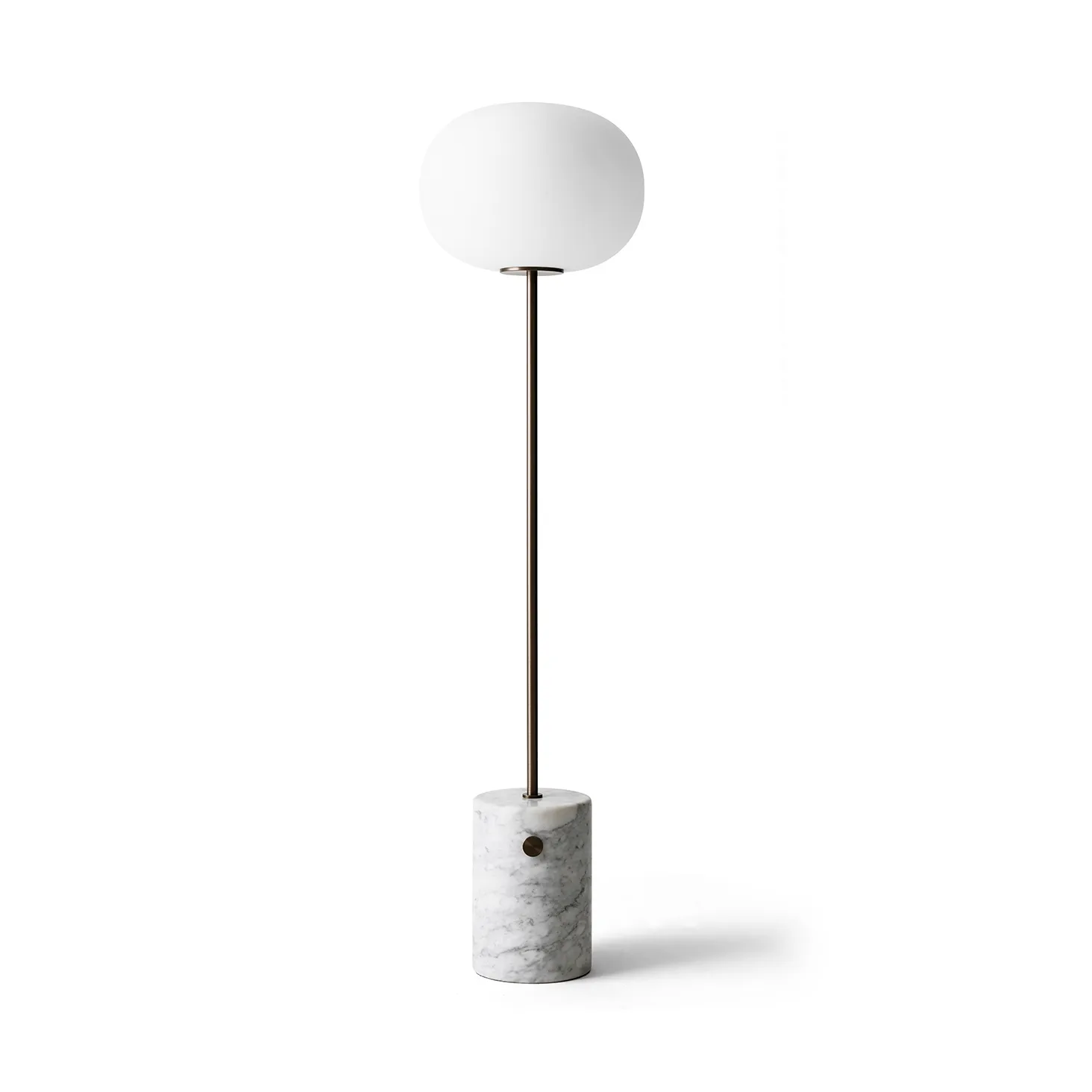 JWDA gulvlampe, Carrara marmor-bronzeret messing, 130 cm Audo Copenhagen