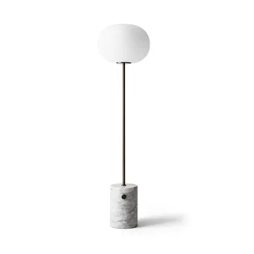 JWDA gulvlampe - Carrara marmor-bronzeret messing, 130 cm - Audo Copenhagen