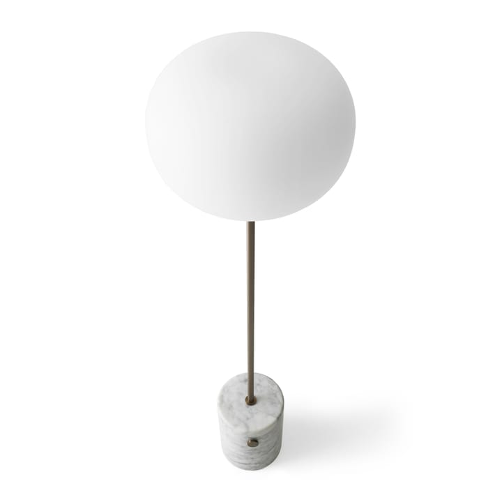 JWDA gulvlampe, Marmor-bronzeret messing Audo Copenhagen