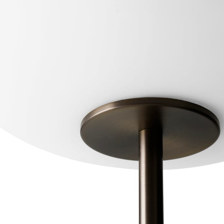 JWDA gulvlampe, Marmor-bronzeret messing Audo Copenhagen