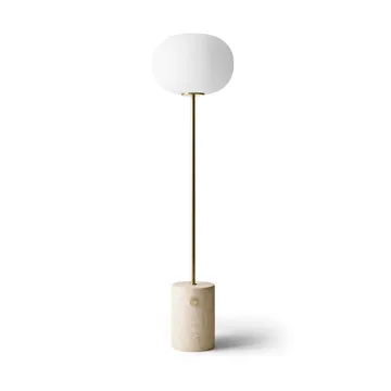 JWDA gulvlampe - Travertin-børstet messing, 130 cm - Audo Copenhagen