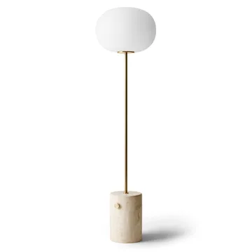 JWDA gulvlampe - Travertin-messing, 150 cm - Audo Copenhagen