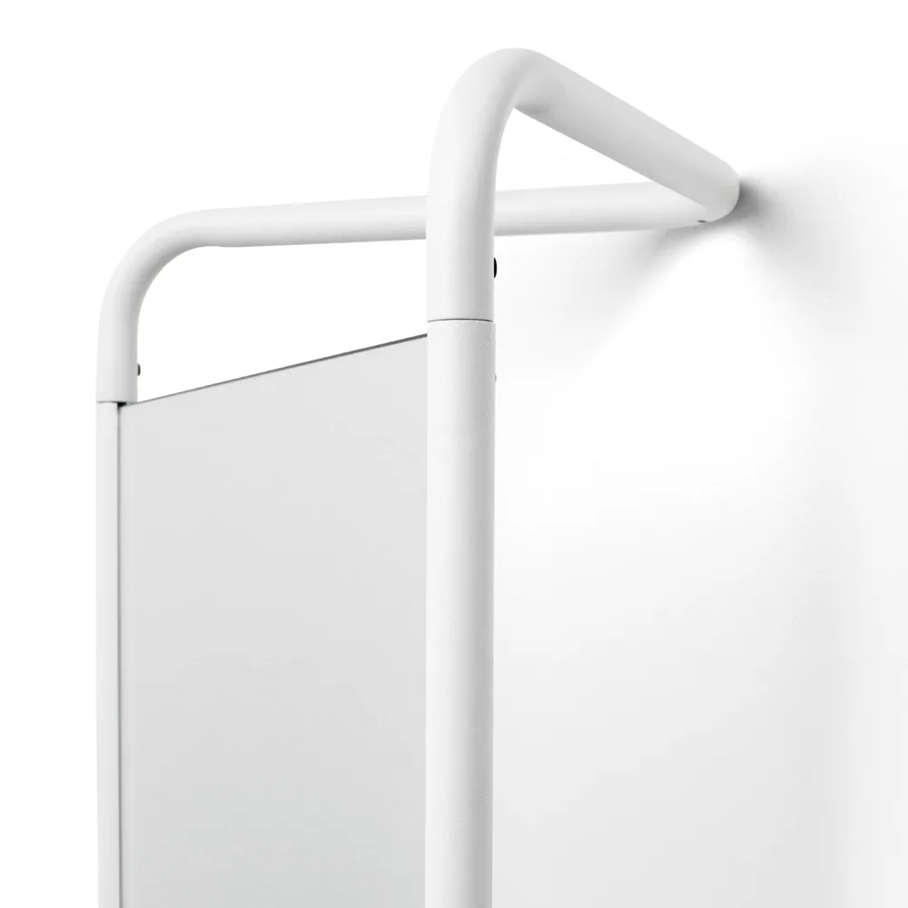 Kaschkasch gulvspejl, hvid Audo Copenhagen