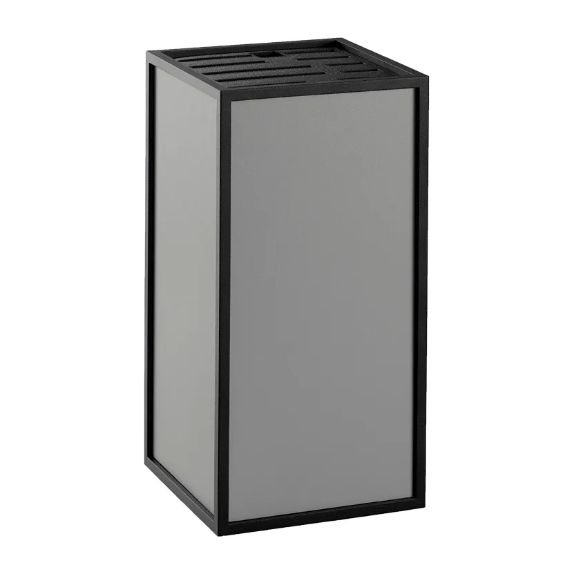 K'Block knivblok, Dark grey Audo Copenhagen