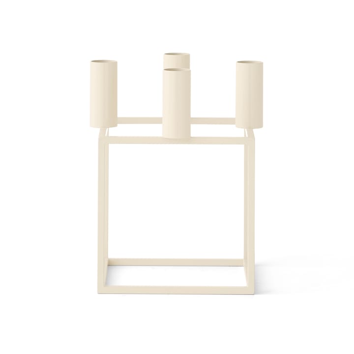 Kubus 4 lysestage, Ivory Audo Copenhagen