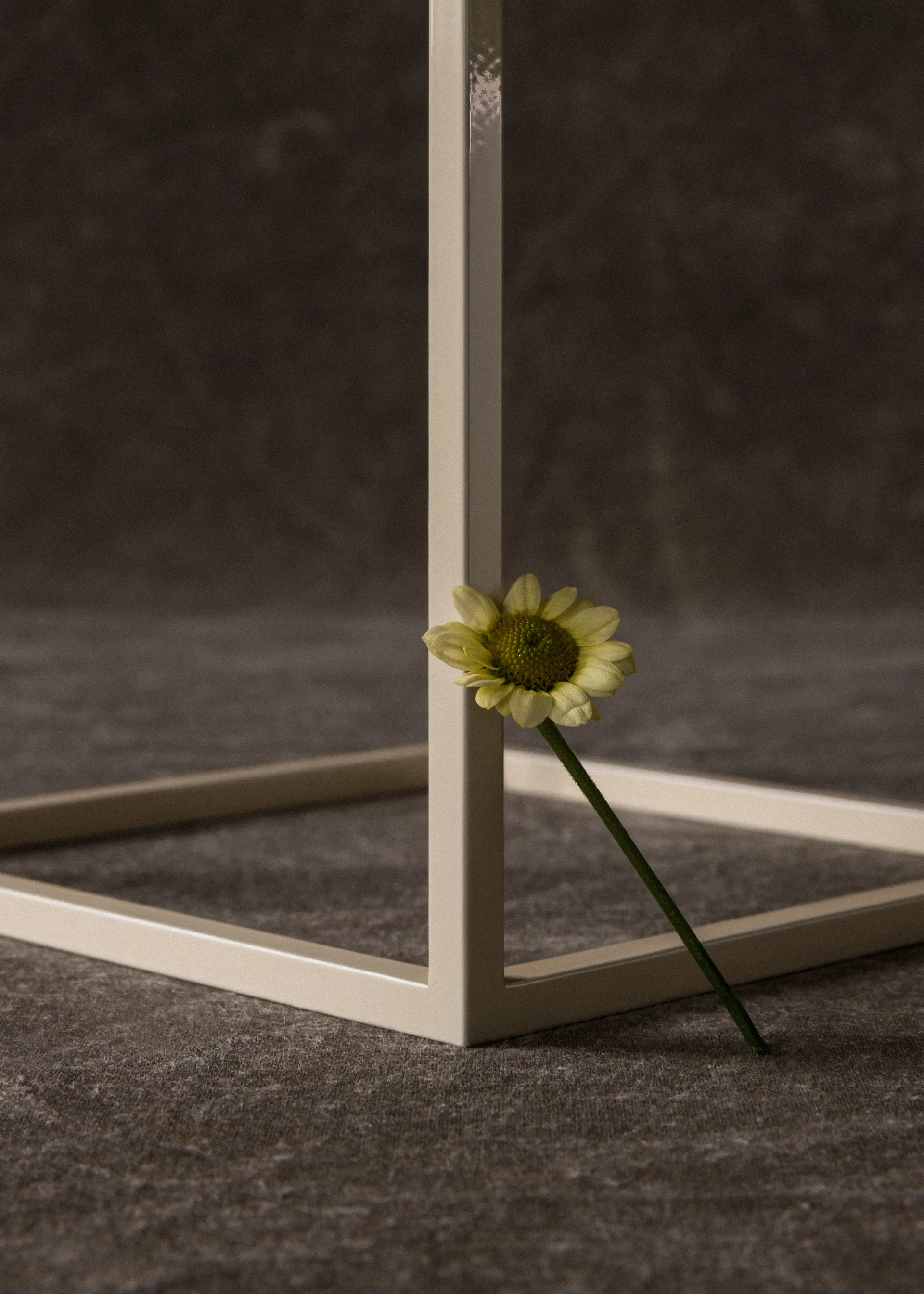 Kubus 4 lysestage, Ivory Audo Copenhagen