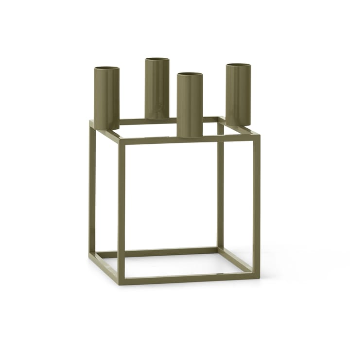 Kubus 4 lysestage - Olive - Audo Copenhagen