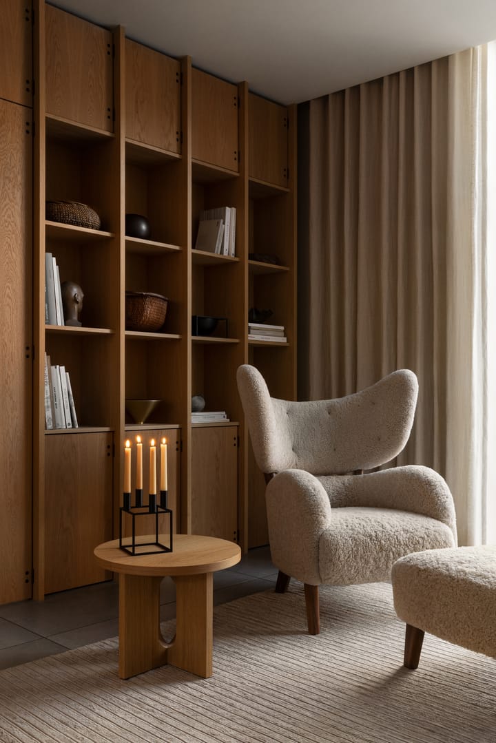 Kubus 8 lysestage, sort Audo Copenhagen