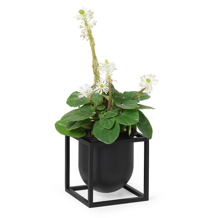 Kubus blomsterkrukke 10 cm, Sort Audo Copenhagen