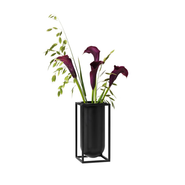Kubus vase Lily, sort Audo Copenhagen