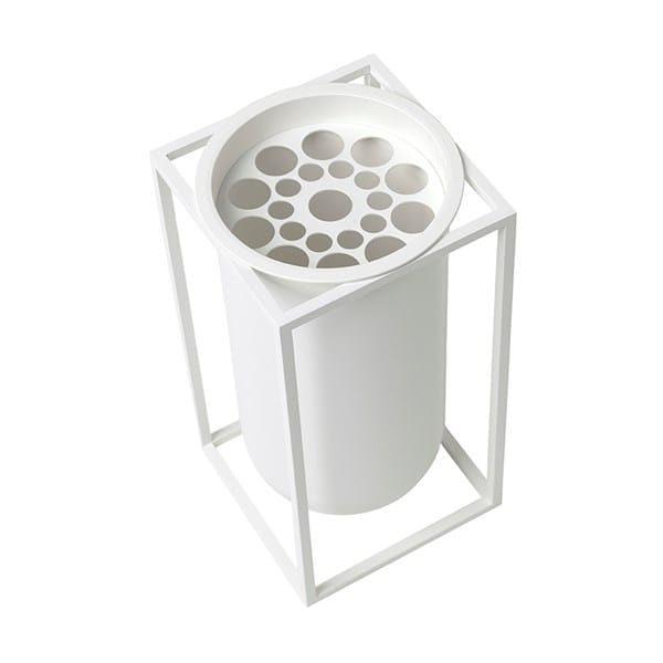 Kubus vase Lolo, hvid Audo Copenhagen