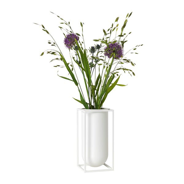 Kubus vase Lolo, hvid Audo Copenhagen