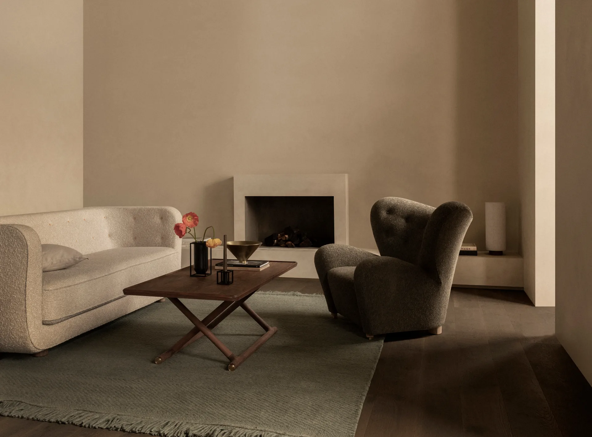 Kubus vase Lolo, sort Audo Copenhagen