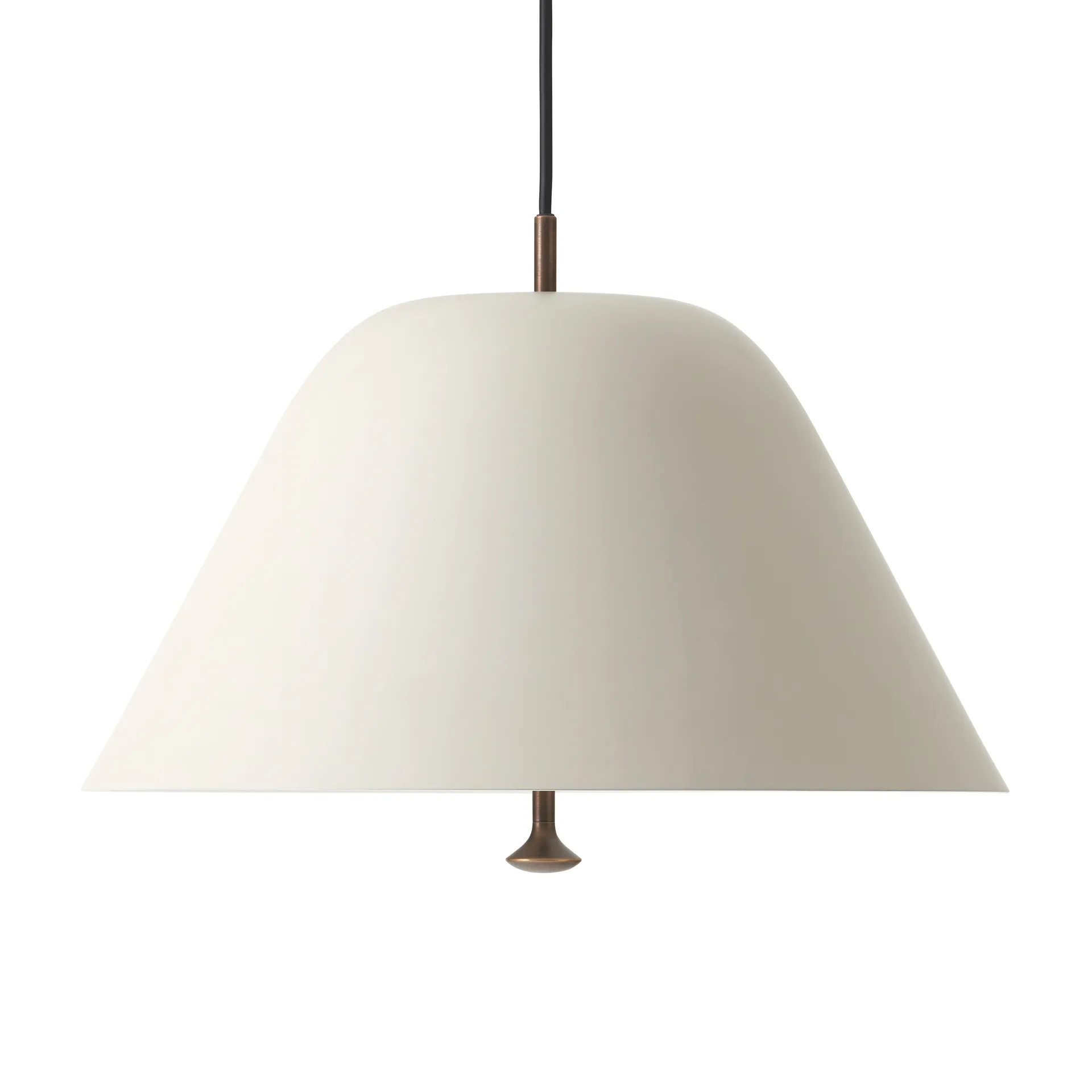 Levitate pendel Ø40 cm, Grå/Bronzeret messing Audo Copenhagen