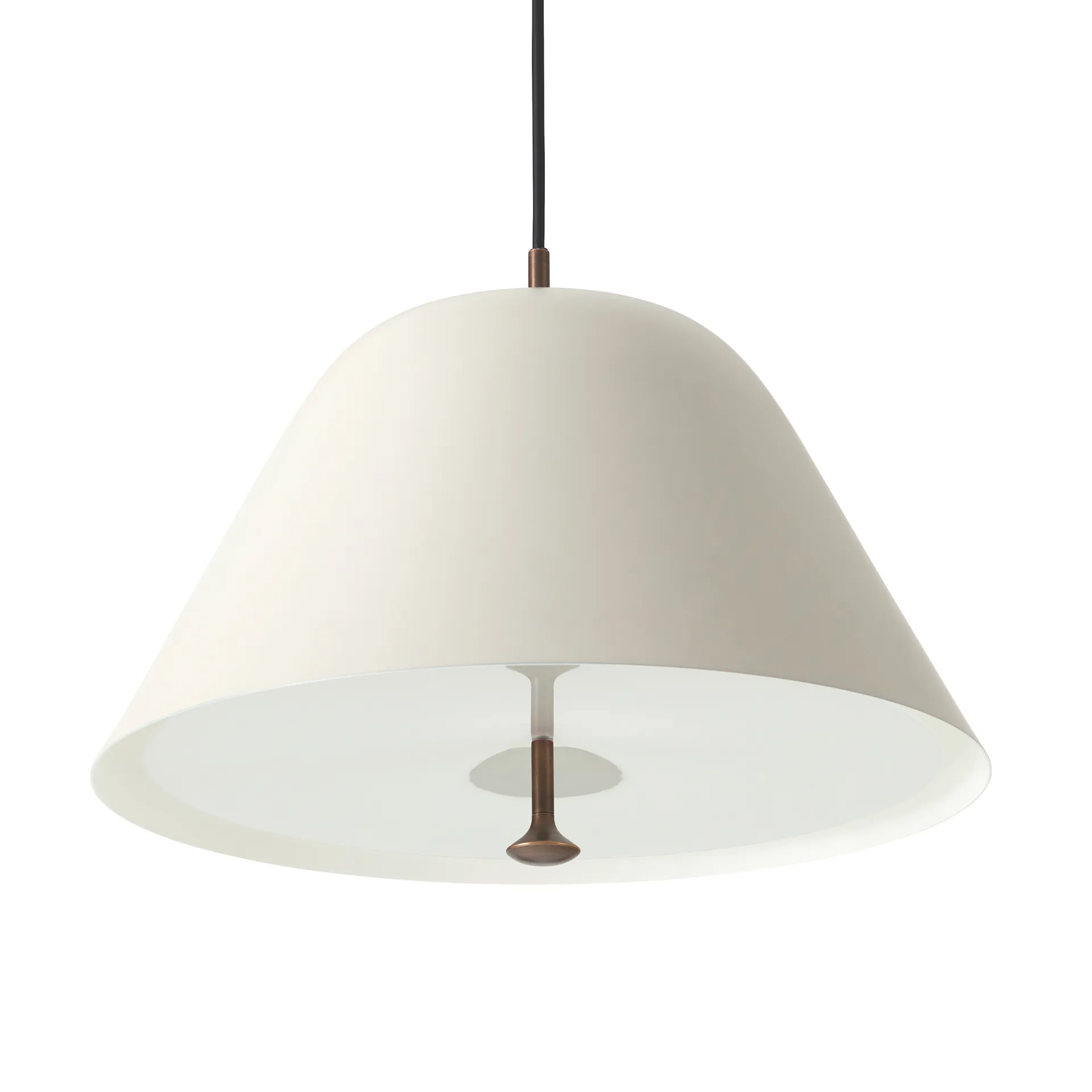 Levitate pendel Ø40 cm, Grå/Bronzeret messing Audo Copenhagen