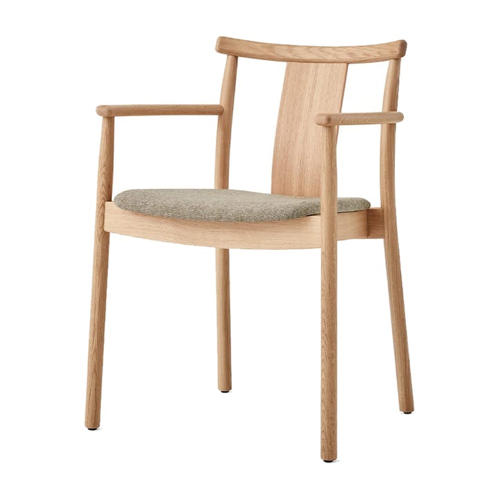 Merkur karmstol med hynde - Oak/Hallingdal 0200 beige - Audo Copenhagen